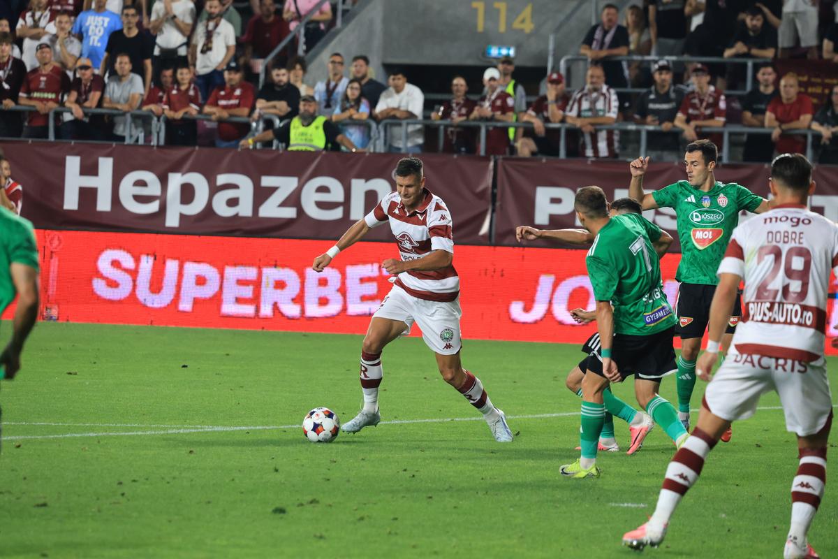 Debut cu dreptul pentru Daniel Pancu la Rapid! » Giuleștenii, salvați de golul din minutul 88