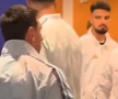 Jucătorii Argentinei, pe tunel, înaintea finalei de Campionat Mondial cu Spania