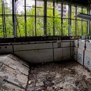 Cum arată bazinul de înot din Chernobyl, la 40 de ani distanță de la dezastru