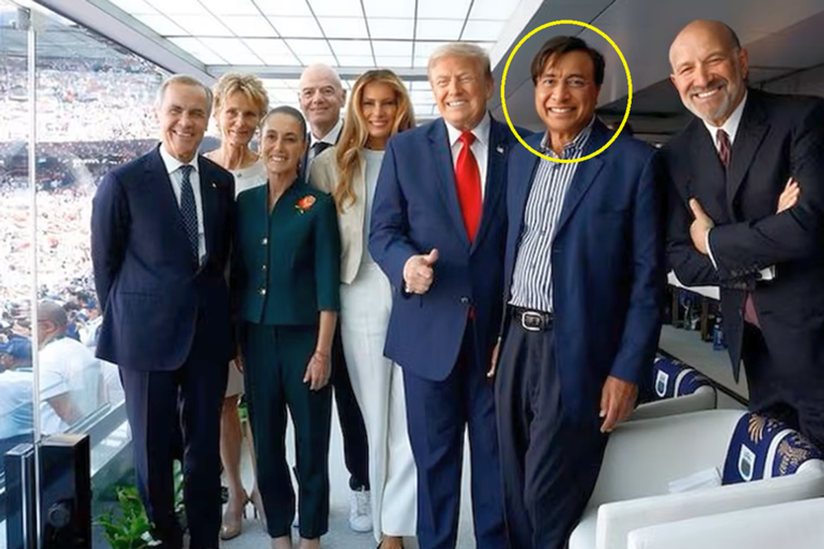 Lakshmi Mittal, alături de Donald Trump, la finala Campionatului Mondial