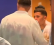 Jucătorii Argentinei, pe tunel, înaintea finalei de Campionat Mondial cu Spania