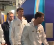 Jucătorii Argentinei, pe tunel, înaintea finalei de Campionat Mondial cu Spania