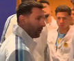 Jucătorii Argentinei, pe tunel, înaintea finalei de Campionat Mondial cu Spania