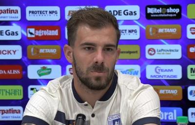 VIDEO Mihai Bălașa, primele declarații după plecarea de la FCSB la CS Universitatea Craiova: „O să mă gândesc și la echipa națională!”