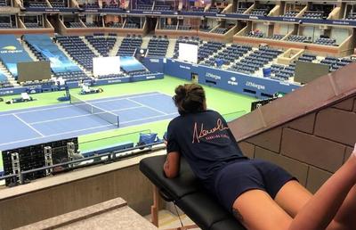 Apartamente pe arena Arthur Ashe și exerciții în aer liber » Cum se aplică protocolul de la US Open