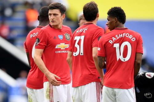 Harry Maguire (al doilea din stânga) // foto: Guliver/gettyimages