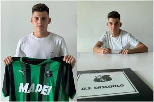 Eduard Rusu a semnat cu Sassuolo // foto: Instagram @ Catalin Sarmasan