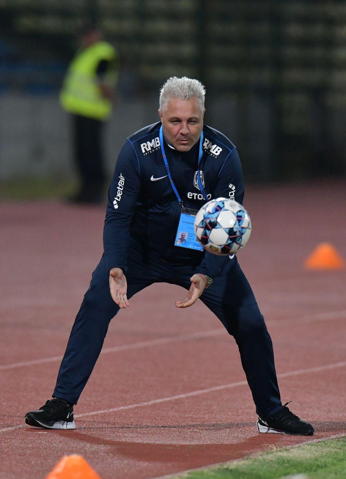 Gestul lui Marius Șumudică, imediat după fluierul final al victoriei cu FC Argeș