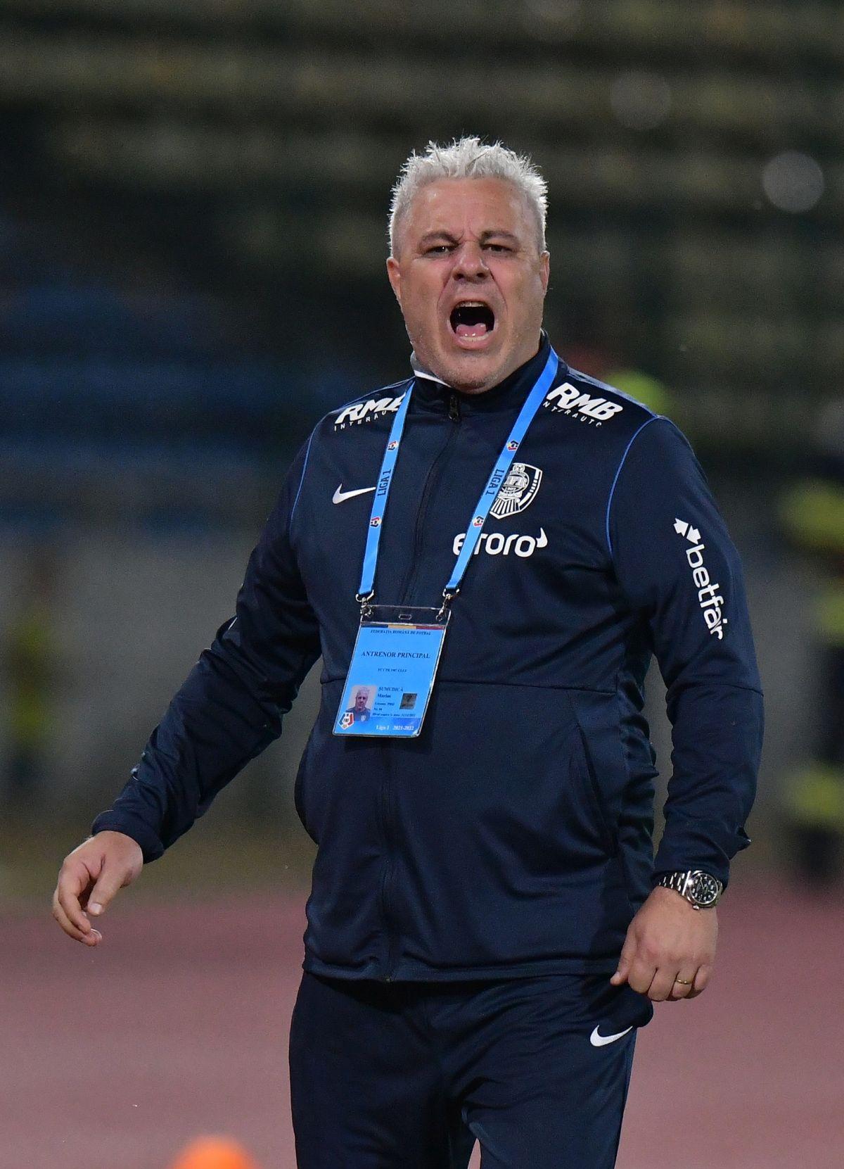 Gestul lui Marius Șumudică, imediat după fluierul final al victoriei cu FC Argeș