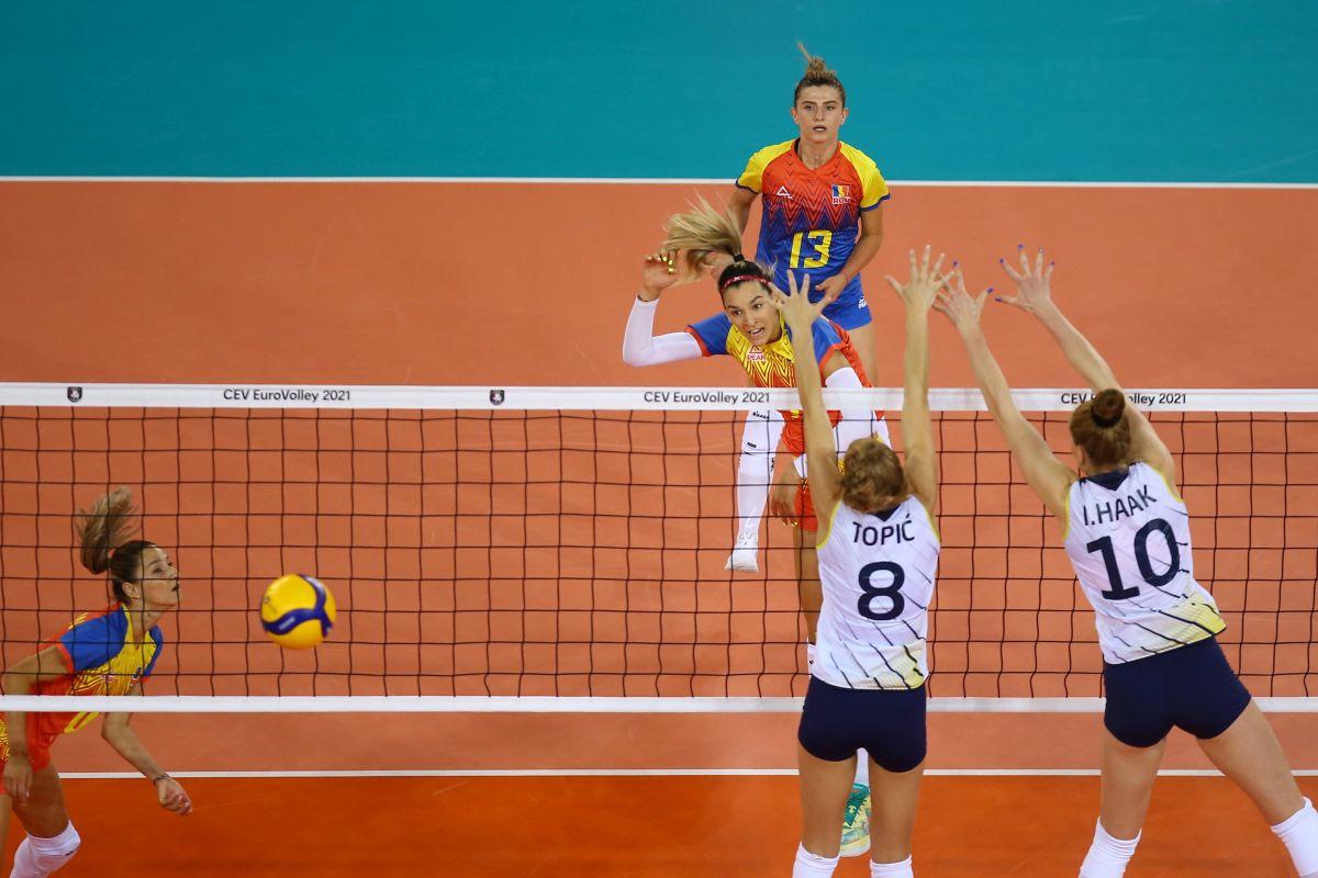 FOTO România - Suedia, volei, 21.08.2021