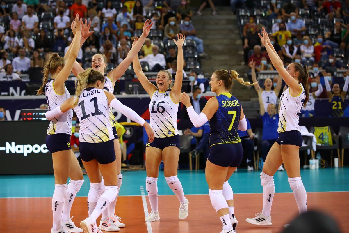 FOTO România - Suedia, volei, 21.08.2021
