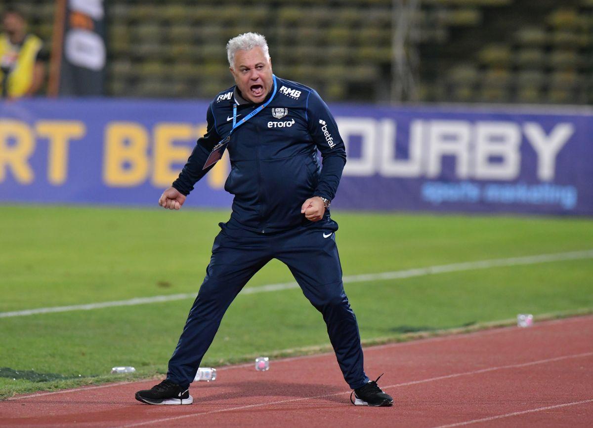 Gestul lui Marius Șumudică, imediat după fluierul final al victoriei cu FC Argeș