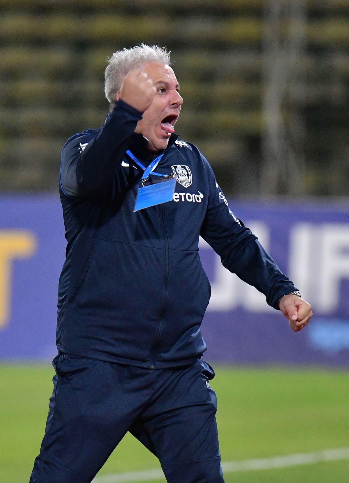 Gestul lui Marius Șumudică, imediat după fluierul final al victoriei cu FC Argeș
