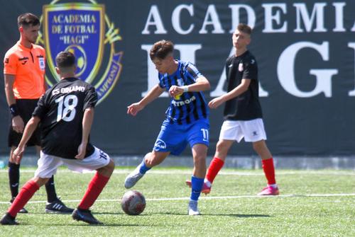 Imagine din Farul U16 - CS Dinamo U16, meciul câștigat de „marinari” cu 9-0 / Sursă foto: farulconstanta.com