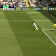 Gafa lui Edouard Mendy din Leeds - Chelsea  / Captură Twitter