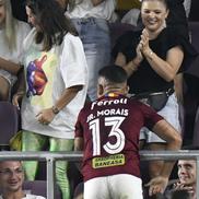 Ce a făcut Junior Morais imediat după supergolul din Giulești Foto: Cristi Preda
