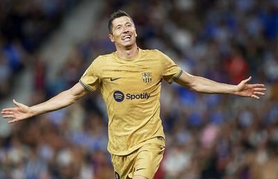 Real Sociedad - Barcelona 1-4 » Recital „blaugrana” la San Sebastian: Lewandowski, „dublă” de ziua lui