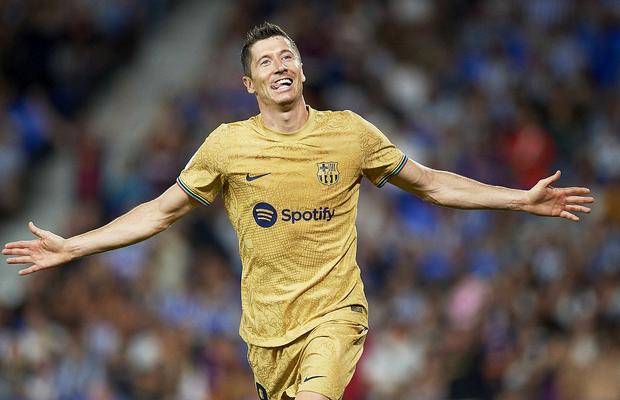 Real Sociedad - Barcelona 1-4 » Recital „blaugrana” la San Sebastian: Lewandowski, „dublă” de ziua lui