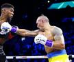 Ucraineanul Usyk l-a învins din nou pe Anthony Joshua! Scandal după meci: a aruncat centurile și a plecat din ring