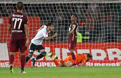 S-a întors Ianis Stoica! „Doppietta” în fața rivalei CFR Cluj + penalty scos la golul 3