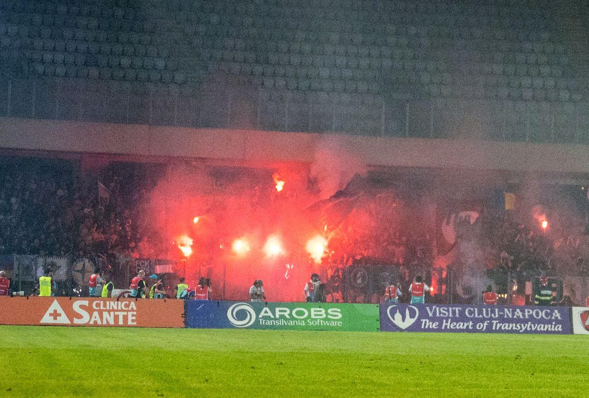 Universitatea Cluj - CFR Cluj - cele mai tari imagini din derby-ul Ardealului