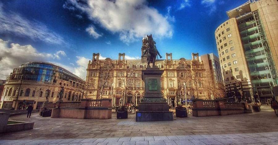 Leeds, imagine cu piața din centrul orașului Foto Flickr Alexandra Dulgheru, nouă ipostază după pauza pusă carierei: „Cel mai greu a fost să comentez două românce una contra celeilalte”