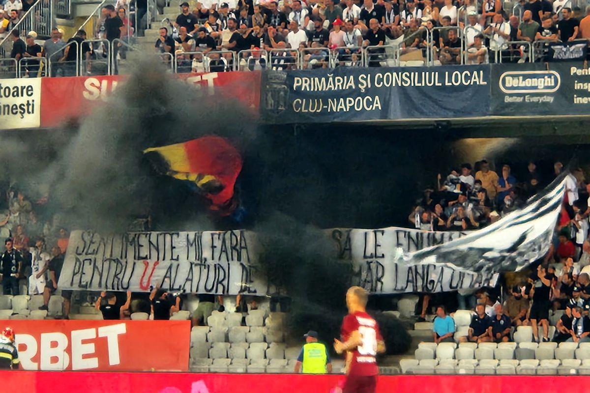 Universitatea Cluj - CFR Cluj - cele mai tari imagini din derby-ul Ardealului