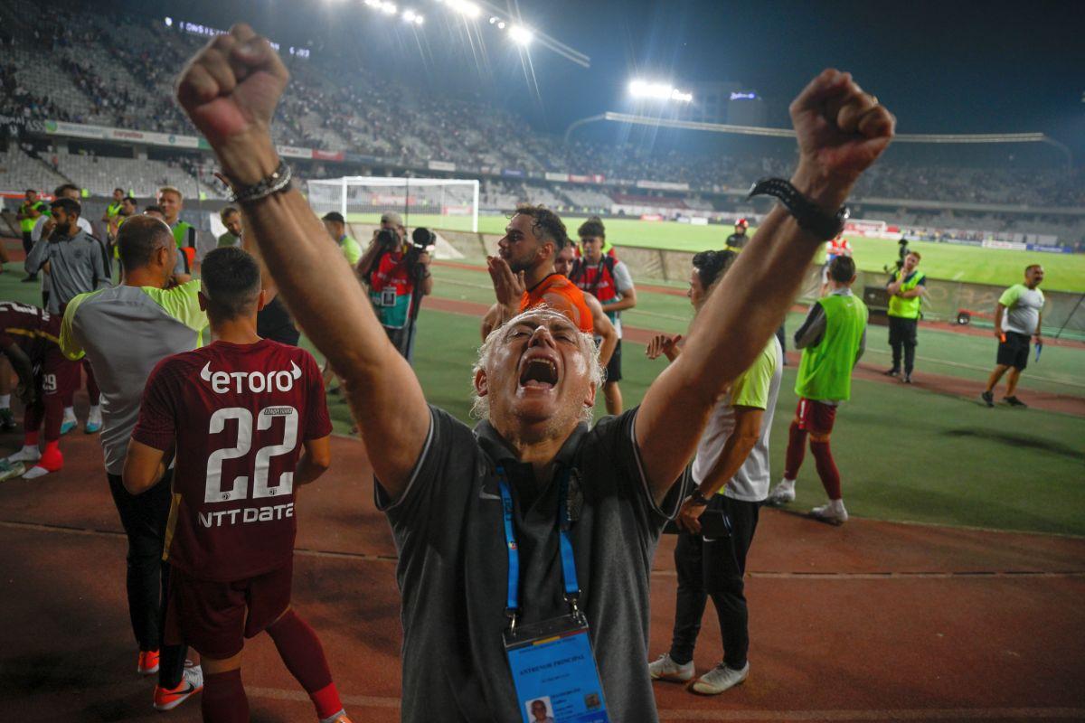 Problema remarcată de Mandorlini, după succesul dramatic cu U Cluj: „Suntem în urmă” + a făcut show după meci