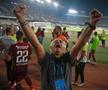 Andrea Mandorlini, sărbătorind victoria cu U Cluj / foto: GSP