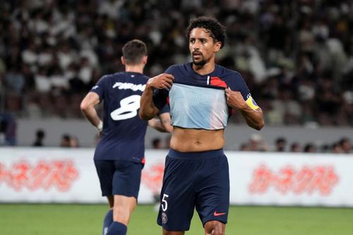 Căpitanul Marquinhos este contestat de o parte a colegilor de la PSG (foto: Guliver/Getty Images)