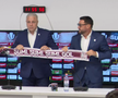 „Stați jos!” » Moment amuzant la finalul conferinței de prezentare a lui Marius Șumudică la Rapid: „M-ați speriat”