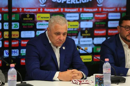 Marius Șumudică, prezentat la Rapid într-o conferință de presă/ foto Ionuț Iordache (GSP)