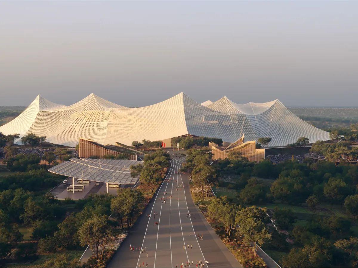 Hassan II Stadium - Macheta digitală a celui mai mare stadion din lume. Foto: populous.com