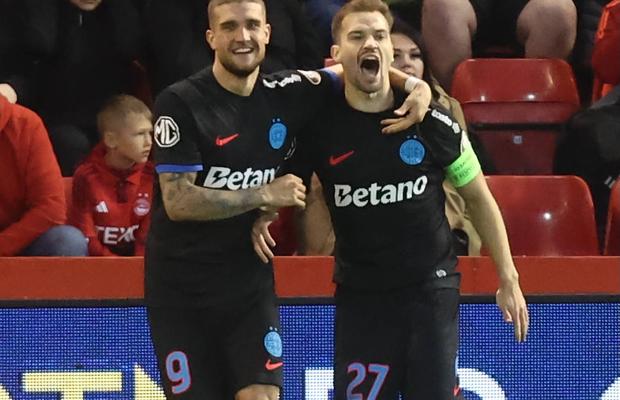 Darius Olaru, imediat după egalul dramatic cu Aberdeen: „La început lumea ne dădea favoriți, șansele la calificare sunt egale”