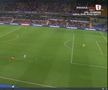 Golul lui Mora din Basaksehir - Universitatea Craiova. FOTO: captură Prima Sport