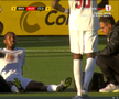 Tidiane Keita s-a accidentat în Hacken - CFR Cluj. FOTO: captură Prima Sport