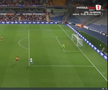 Golul lui Mora din Basaksehir - Universitatea Craiova. FOTO: captură Prima Sport