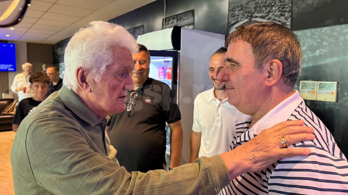 Mircea Dridea și Gică Hagi, la Petrolul - Rapid
