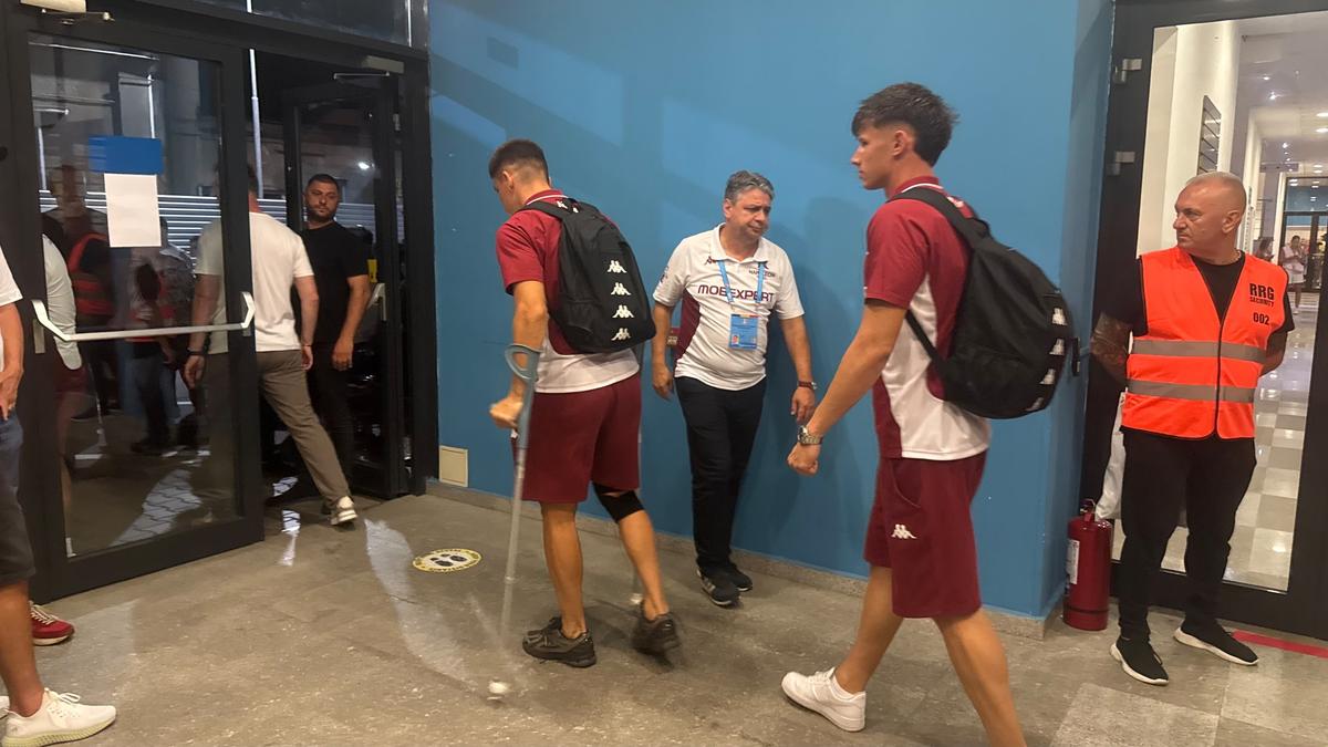 Daniel Graovac, accidentat în Petrolul - Rapid