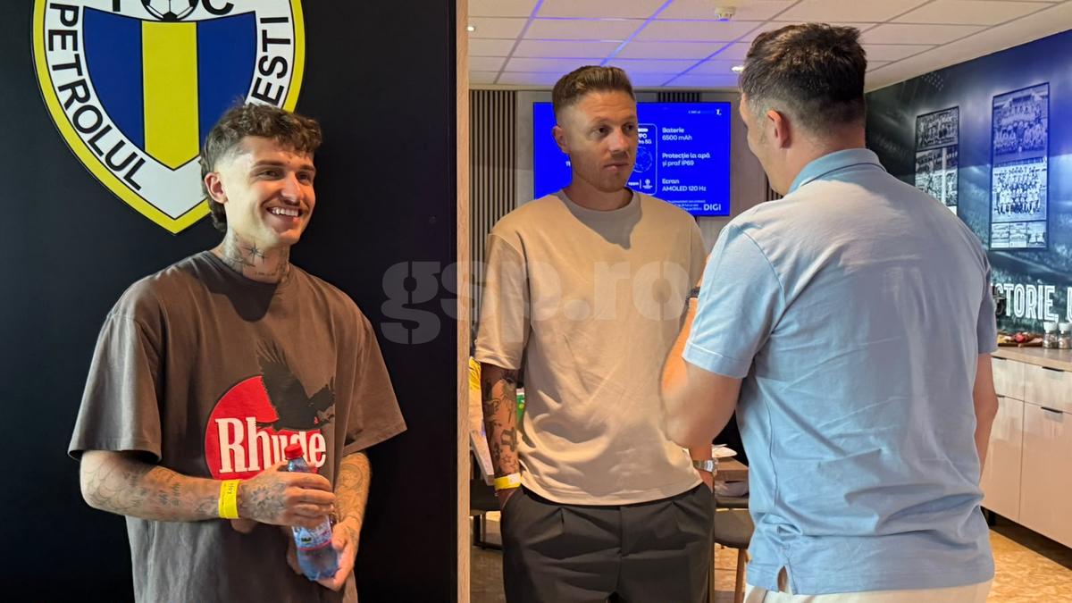 Mircea Dridea și Gică Hagi, la Petrolul - Rapid