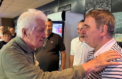 Moment deosebit pe „Ilie Oană” » Cu ce fotbalist legendar s-a întâlnit Gică Hagi