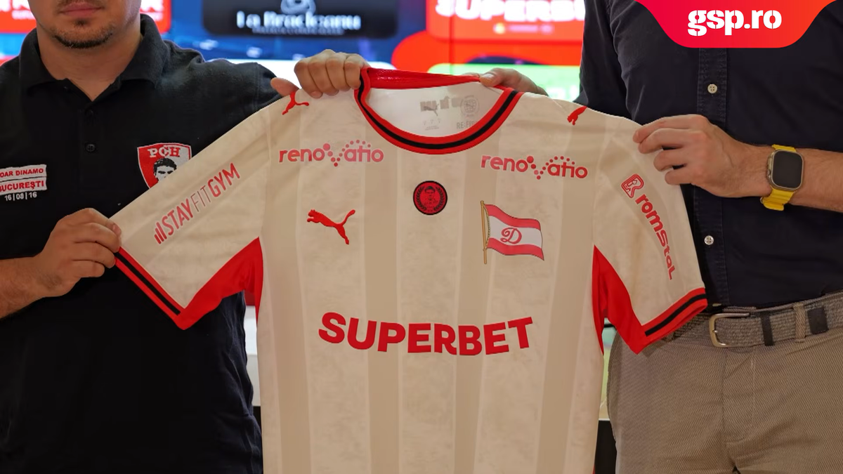 Iată noul tricou al lui Dinamo pentru derby-ul cu FCSB!