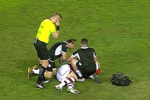 Daniel Graovac pare să fi suferit o accidentare gravă în Petrolul - Rapid