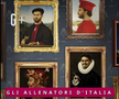 În galeria pictorilor, Fabio Grosso (Fiorentina) e Perugino, iar Fabio Pisacane (Cagliari) e Luca Giordano / Foto: La Gazzetta dello Sport