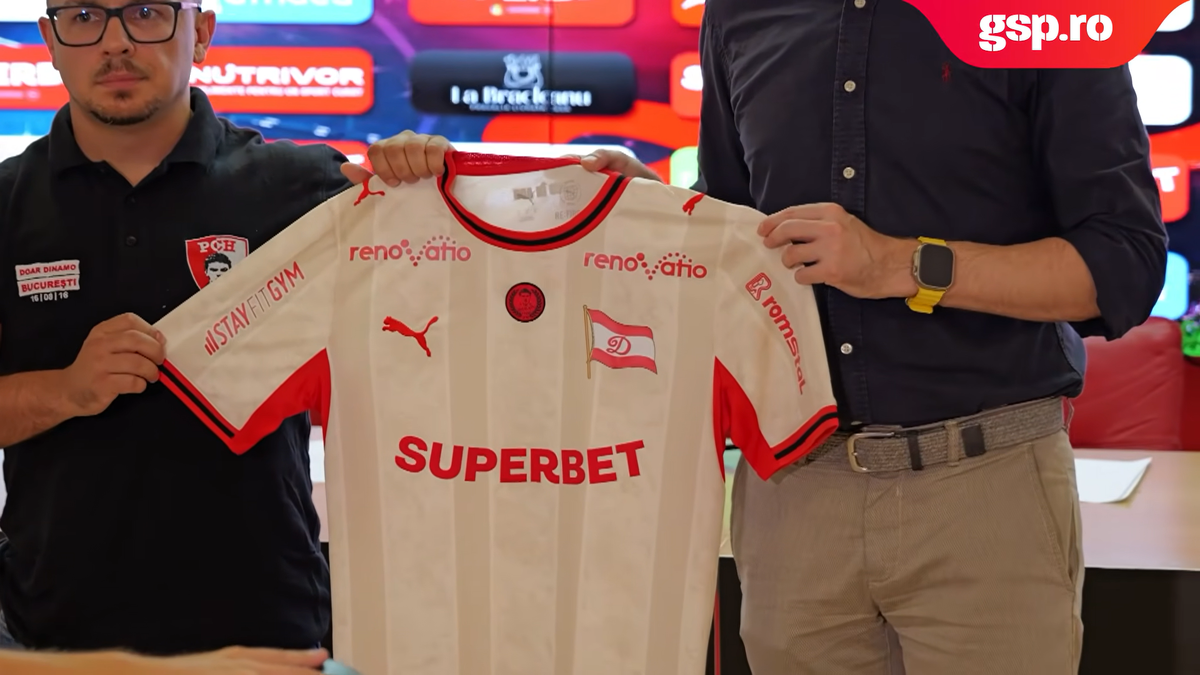Iată noul tricou al lui Dinamo pentru derby-ul cu FCSB!