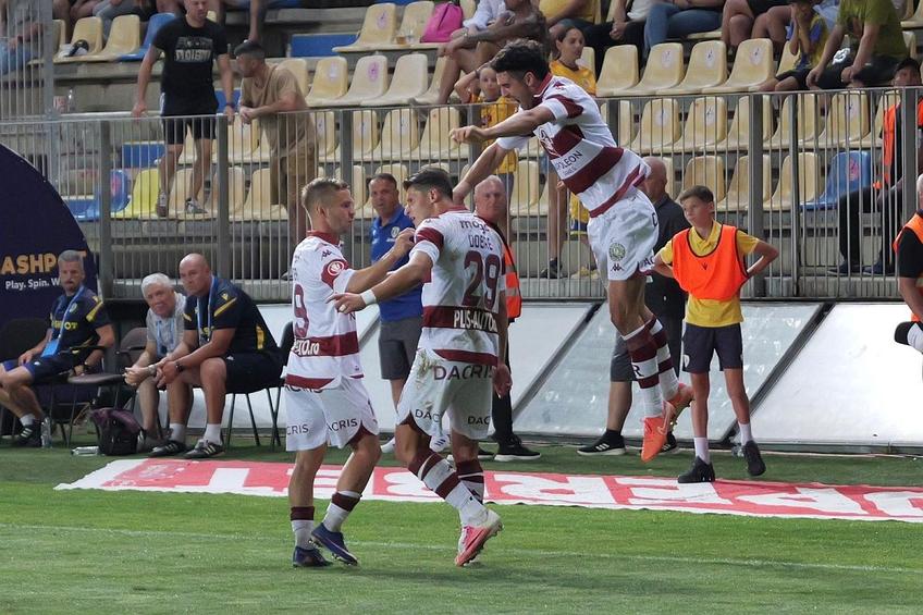 Dobre a înscris în Petrolul - Rapid / foto: Andrei Furnigă (GSP)