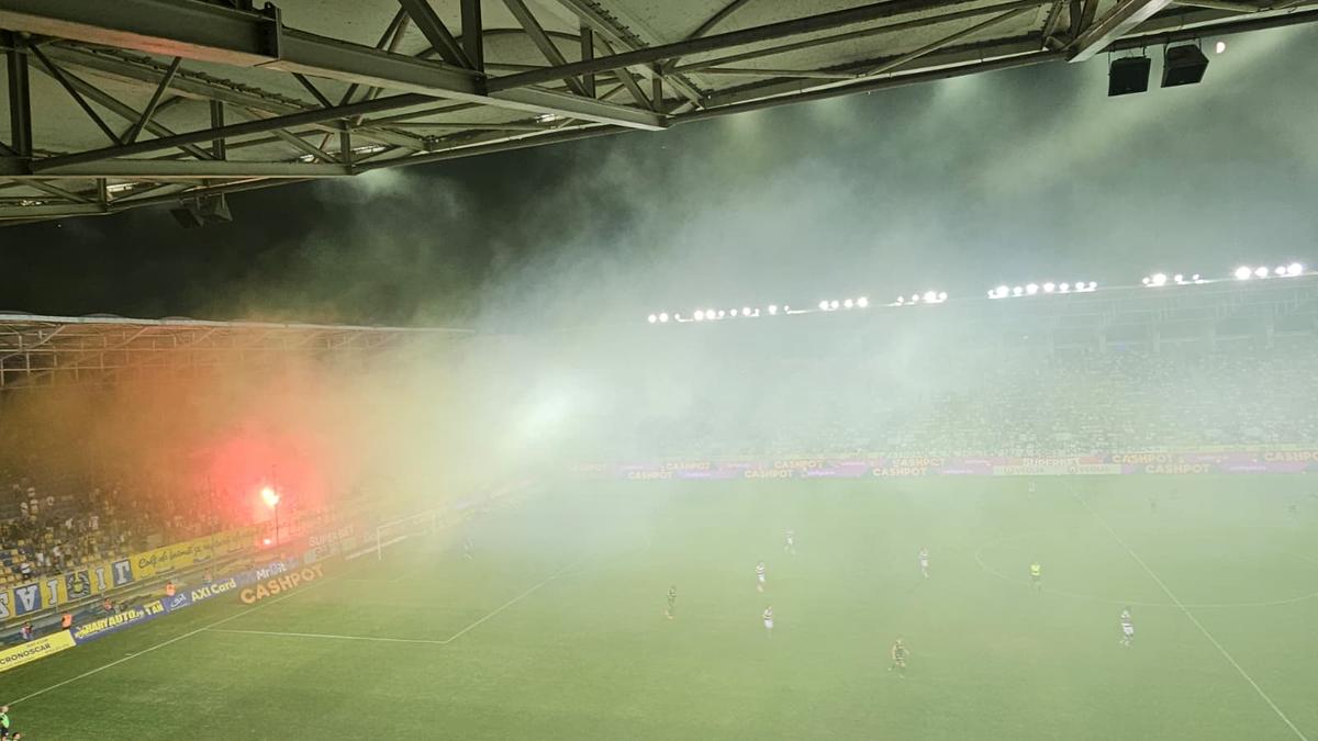 Scenografii la Petrolul - Rapid