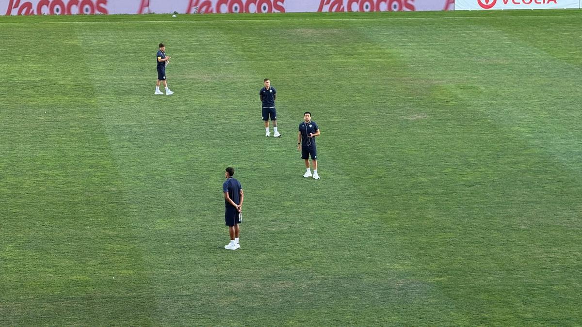 Imagini înainte de Petrolul - Rapid