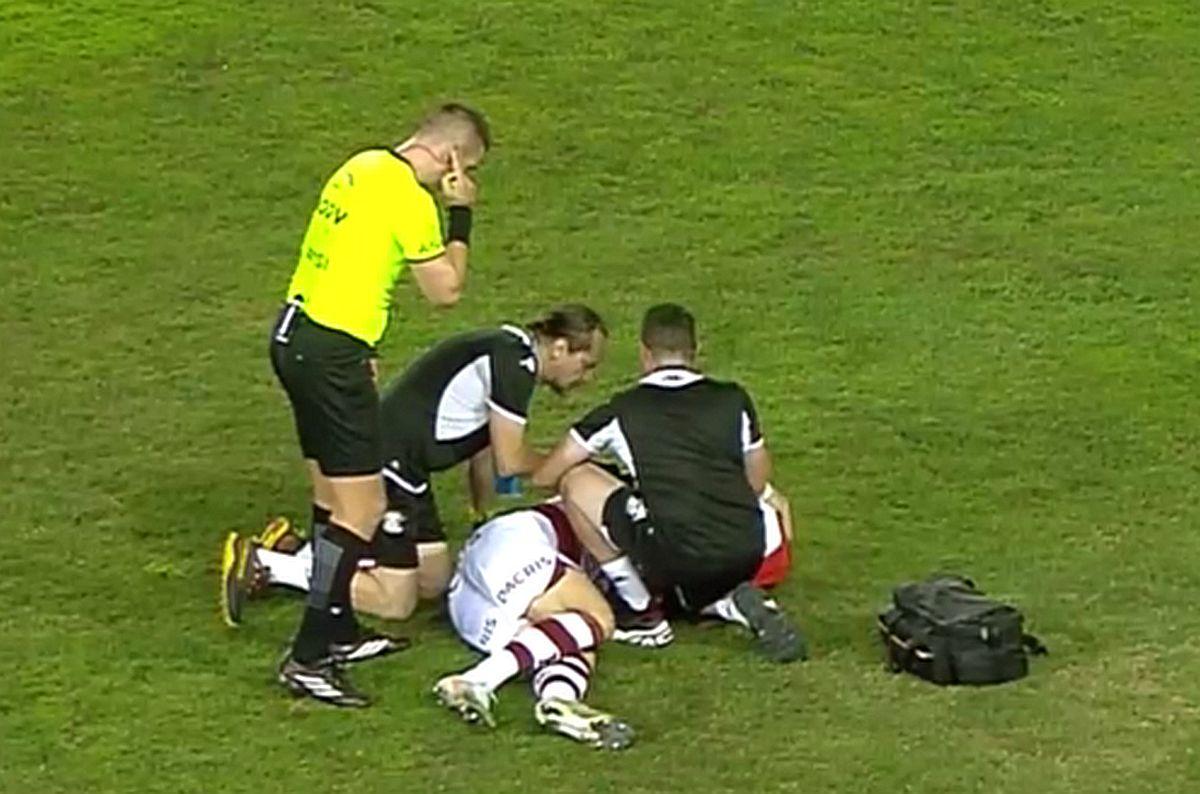 Daniel Graovac, accidentat în Petrolul - Rapid