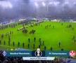 Haos în Germania: Südwest-Derby întrerupt, polițiștii au intrat pe teren pe cai!